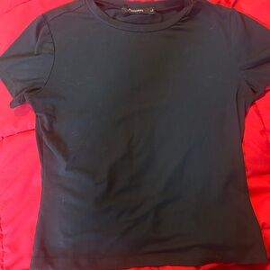 Buttery Black basic tee